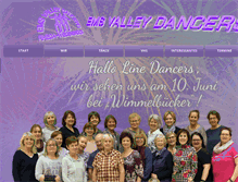 Tablet Screenshot of ems-valley-dancers.de